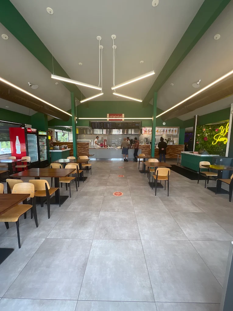 Kabobistan Restaurant Interior - Modern Dining Space